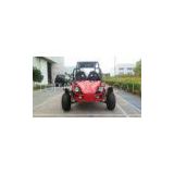 150cc Air Cooled CVT Go Kart Automatic With Reverse , Sport Style with metal cover