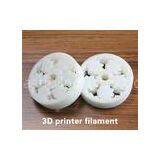 White 1.75MM Plastic Filament PLA ABS For Color 3D Printer