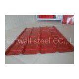 Industrial Aluzinc Color Steel Lightweight Roof Tiles With Small / Regular Spangle