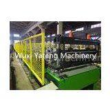 22KW Chain Transmission Floor Deck Roll Forming Machine 24 - 28 Stations Empossing Rollers