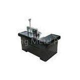 Custom Express Conveyor Belt Checkout Counter With Shelf Display