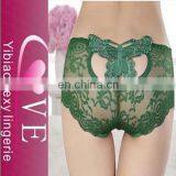 2015 New Style Butterfly Embroidery Tempt Sexy Briefs Lace Girls Panty