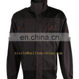 High Quality Oxford Black and Grey Man Work Jacket From China Manufacture for European thumbnail-1
