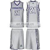 Guangzhou Manufacturer OEM Design Basketball Uniform Jersey Shooting Shirts thumbnail-1
