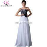 Grace Karin Ladies Elegant Long Lace Evening Dress Patterns 2015 CL6203