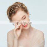 Amelie Simple Design Cheap Rhinestone Chain Pearls Decoration Wedding Bridal Hair Vine Christening Headbands Baby's Breath Vine thumbnail-2