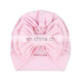 Messy Bow Hat Designer Hat Newborn Baby Girls Hat thumbnail-6