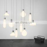 Zhongshan White Glass Pendant Lamp Industrial Style for Living Room