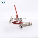 BRZ2012 China Low Price Chrome Plated and Brass Material Aluminum Bibcock Taps With Aluminum Lock thumbnail-5