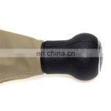 Beige Gear Shift Knob Gaitor Boot 5 Speed For VW PASSAT 1996-2005 thumbnail-2
