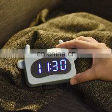 Wholesale Kids Wake up Light Mini Alarm Clock Cool Digital Clock for Children thumbnail-1