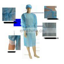 Disposable Cheap pp Isolation Gown for Dentists With Knit Wrist thumbnail-5