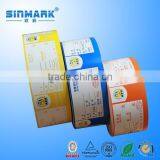 Sinmark Low Price Label Printing Logo Print Transparent Sticker