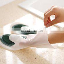 Farming Warehouse Gardening Work PVC Palm Dotted Canvas Long Sleeve Industrial Gloves thumbnail-1