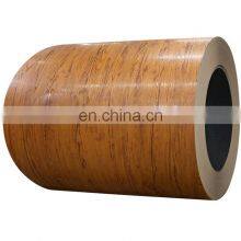 WOODEN grain ppgi/ppgl steel coil wall panels use color