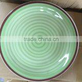 Hand Painted Fruit Plate, Hand Painted Soup Plate, Hand Painted Dinner Set thumbnail-3