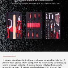 Socket Set Portable Ratchet Wrench Jack Auto Repair Tool Box thumbnail-3