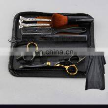 6.0 Inch Barber Shears Kit Japanese Steel Hair Cutting Head Scissors Set Hair Professional thumbnail-2