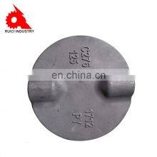 Professional Design Water Oil Gas Butterfly Plug Solid Wedge Gate Globe Valve Disc thumbnail-3