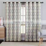 100%Polyester Factory Cheap Jacquard Luxury Curtain Design Living Room Curtains thumbnail-3