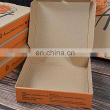 Wholesale Cheap Price Fast Food Paper Boxes Custom Logo Printed Portable Thick Recycled Corrugated Delivery Baking Pizza Box thumbnail-3