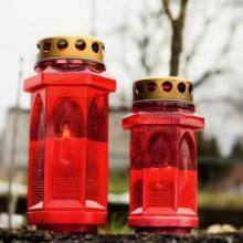 PVC Grave Candles Bottle Church Candles Jar Memorial Candle Containers PVC Compound Pellets Price thumbnail-4