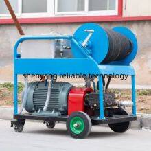 Remote Control Diesel High Pressure Sewer Drain Pipe Cleaning Machine Sewer Jetting Machine thumbnail-2