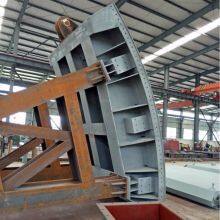 Libya Curved Steel Sluice Gate Channel for Water Conservancy and Farmland Regulation With Bidirectional Water Stoppage