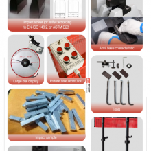 HST 300J 150J Motorized Impact Testing Machine Charpy Impact Testing Machine for Test HST JB-300B thumbnail-6