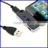 New Bluetooth 3.0 Handsfree Multipoint Speakerphone Car Speaker Kit With Car Charger GPS Music Player thumbnail-5