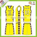 Dye Sublimation Basketball Uniform Wholesale Custom Reversible Basketball Jersey Unifrom thumbnail-2