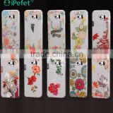 Slim Soft TPU Mobile Phone Cases UV print with flower Design Cell Phone Case for Samsung Galaxy S6