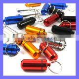 Aluminum Alloy Keychain Bottle