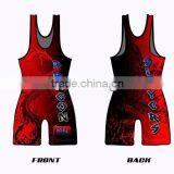 Low Price Sleeveless Youth Cheap Sublimated Wrestling Singlets for Sale Quality Choice thumbnail-5