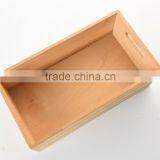Wooden Wine Gift Box for Double Bottles Unfinished thumbnail-4