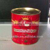 tomato paste 28-30% concentration in 800g containers with easy-open
