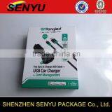For All the USB Powered Devices, Clear PVC Window Electronic Packagings Boxes