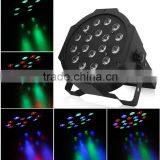 RGB PAR Light 18 LEDs DMX512 Color Mixing Wash Can Stage Light Disco DJ Wedding Party Show Live Concert Lighting thumbnail-5