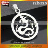 316L Stainless Steel Dragon Pendant Necklace Fashion Pterosaur Necklaces Summer Fine Men Jewelry thumbnail-1