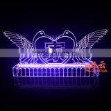 2016 New Acrylic Ice Sculpture With LED Lights, LED Edge Sign thumbnail-2