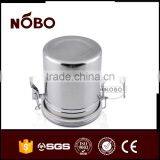 3PCS Stainless Steel Canister Set Screw Lid Canisters thumbnail-3