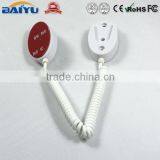 White ABS Plastic Magnetic Mobile Phone Display Holder With Spring Wire for Dummy Phone