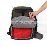 High Quality Professional Modern Canvas Camera Backpack Bag for 15 Inch Laptop thumbnail-3