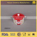 Ceramic Small Ragout Bowl With Lid thumbnail-6