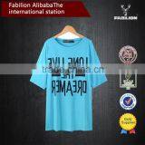 Modal Ladies Loose Printed T-shirts Europe and the United States the New 5 Minutes of Sleeve of Women t Shirt 2015