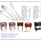 128/126/147/152 Pcs Stainless Steel Cutlery Set thumbnail-4