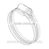 Marine Grade Professional High Quality High Pressure Hose Clamp thumbnail-5
