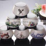 Chinese Style Ceramics Bluethspeaker , Hands-free Calls Bluetooth Speaker With USB Port