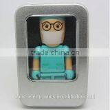 ABS Plastic Material Custom Logo Printing Dental Dentist Human Shape Usb Flash Pen Drive Quality Choice Supplier thumbnail-6