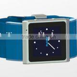 Quad Band Cheapest Android 4.0 OS Phone Call 3G Smart Watch Phone With Bluetooth, GPS,
